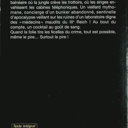Bunker – Serge Brussolo – Thriller fantastique, maison hantée et suspense psychologique - Livre