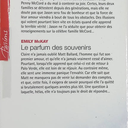Un mariage chez les Foley ; Le parfum des souvenirs – Brenda Harlen, Emily McKay – Harlequin Passions, romances, amour et famille - Livre