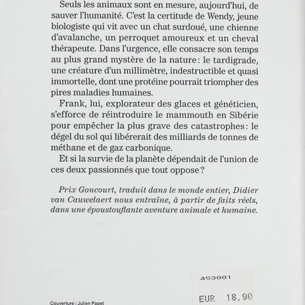 Le Pouvoir des animaux – Didier van Cauwelaert | Roman écologique, science, animaux et aventure humaine - Livre