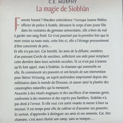 La magie de Siobhàn - C.E. Murphy - Roman fantastique Harlequin Luna - Livre