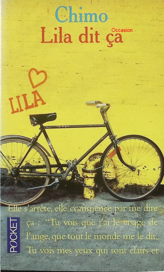Lila dit ça – Chimo | Roman contemporain choc sur l’amour et la marginalité - Livre