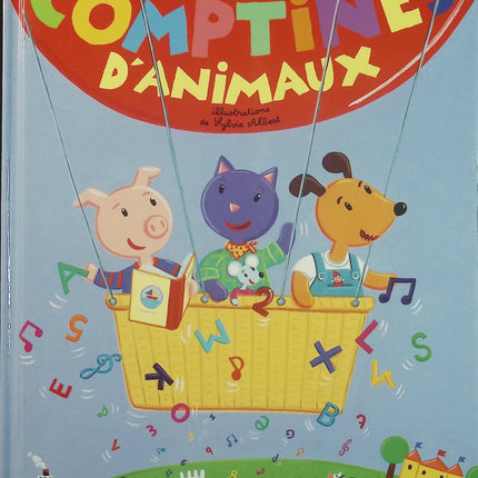 Petites comptines d'animaux | Sylvie Albert | Album jeunesse d'occasion - Livre