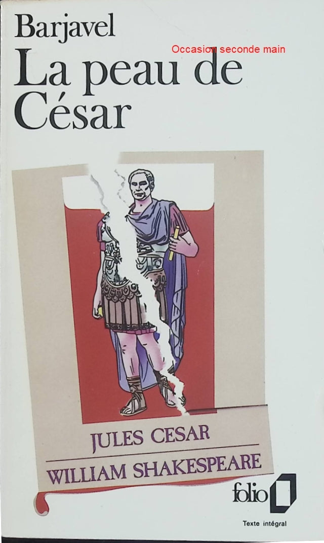 La Peau de César René Barjavel Roman policier suspense - Livre