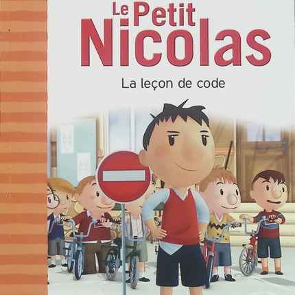 Le Petit Nicolas Tome 8 - La Leçon de code - Emmanuelle Kecir-Lepetit - Roman jeunesse d'occasion - Livre