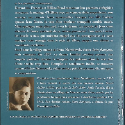 Chaleur du sang – Irène Némirovsky – Roman psychologique et drame de la campagne française - Livre