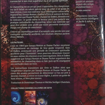 S’ouvrir au channeling – Sanaya Roman | Spiritualité, intuition, guide intérieur et techniques de développement personnel - Livre