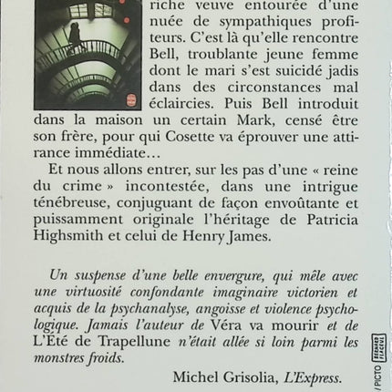 La Maison aux escaliers - Ruth Rendell - Roman policier d'occasion - Suspense psychologique britannique - Livre