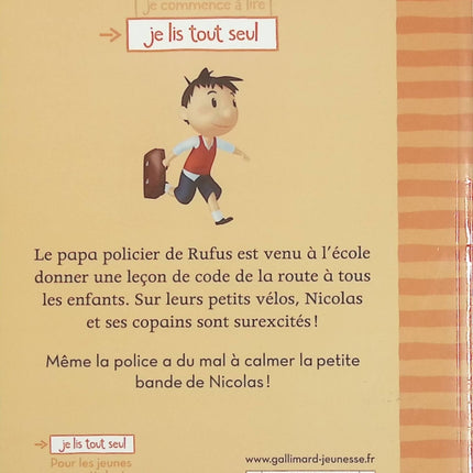 Le Petit Nicolas Tome 8 - La Leçon de code - Emmanuelle Kecir-Lepetit - Roman jeunesse d'occasion - Livre