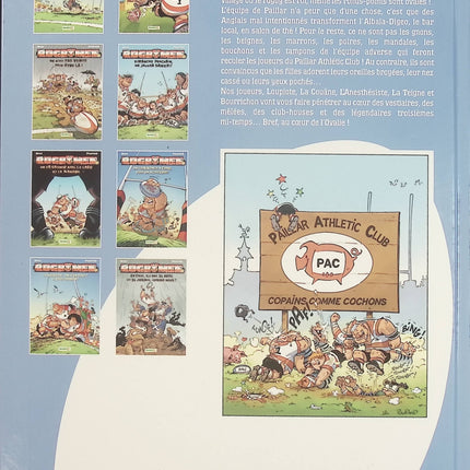 Les Rugbymen – Tome 2 – Si on gagne pas, on a perdu ! – Béka, Poupard – BD humour rugby - Livre BD