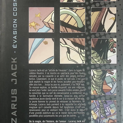 Lazarus Jack - Tome 1 : Évasion cosmique - Mark Ricketts et Horacio Domingues - BD d'occasion - Fantastique, magie et aventures - Livre BD