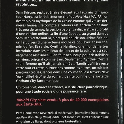 Tabloid City – Pete Hamill – polar urbain à New York entre journalisme, crime et société moderne - Livre