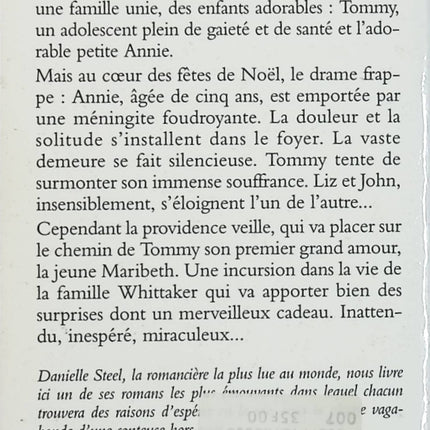 Le Cadeau – Danielle Steel – roman sentimental, drame familial et émotion intense - Livre