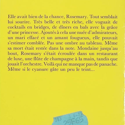 Meurtre au champagne – Agatha Christie – enquête policière avec Hercule Poirot et mystère mondain - Livre