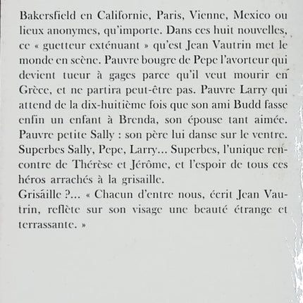 Dix-Huit Tentatives pour devenir un saint – Jean Vautrin – Recueil de nouvelles – Livre d'occasion - Livre