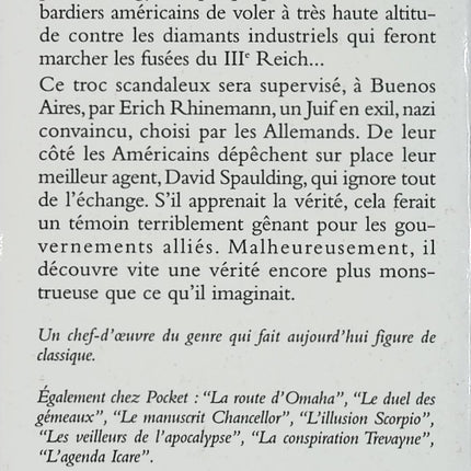 L'Échange Rhinemann - Robert Ludlum - Thriller d'espionnage d'occasion - Livre