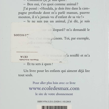 L’Enfant – Colas Gutman – Roman jeunesse, humour, animaux qui parlent et découverte de l’enfance dès 6 ans - Livre