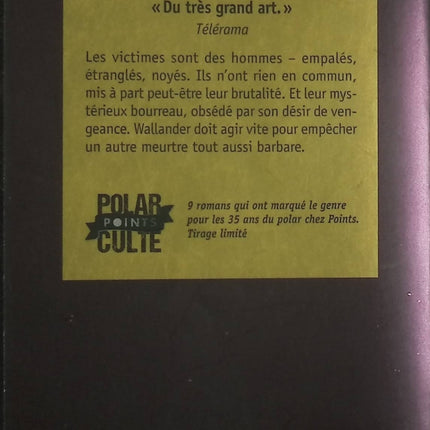 La Cinquième Femme – Henning Mankell – Enquête de Kurt Wallander – Polar suédois, meurtres et vengeance - Livre