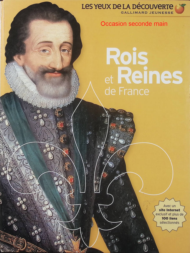 Rois et Reines de France – Jean-Michel Billioud – Gallimard Jeunesse – Histoire de France - Livre