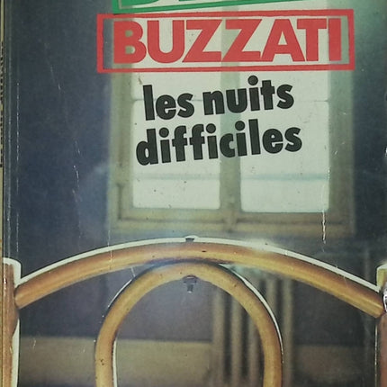 Les Nuits difficiles – Dino Buzzati – Recueil de nouvelles fantastiques – Livre d'occasion - Livre