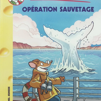 Geronimo Stilton – Tome 39 – Opération sauvetage – Roman jeunesse d'aventure dès 8 ans - Livre