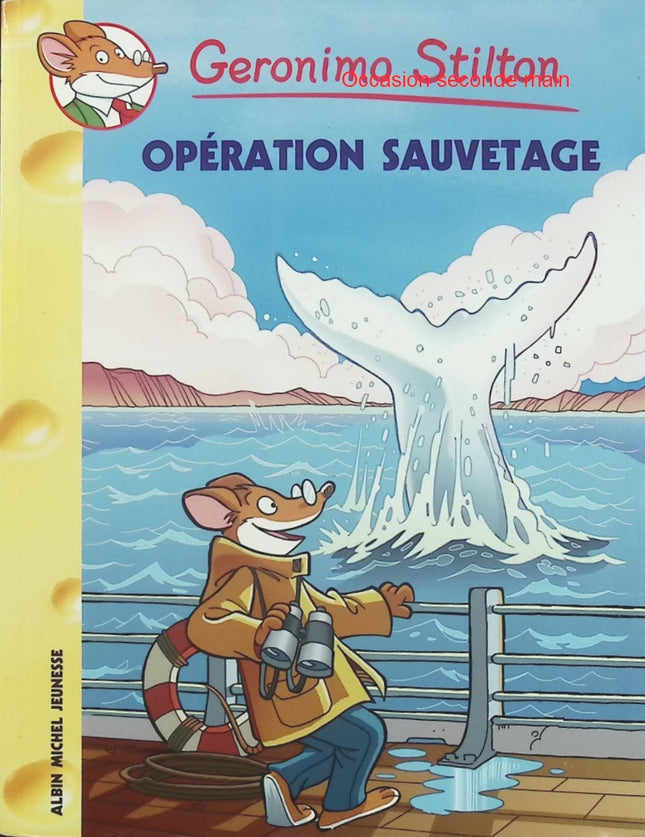 Geronimo Stilton – Tome 39 – Opération sauvetage – Roman jeunesse d'aventure dès 8 ans - Livre