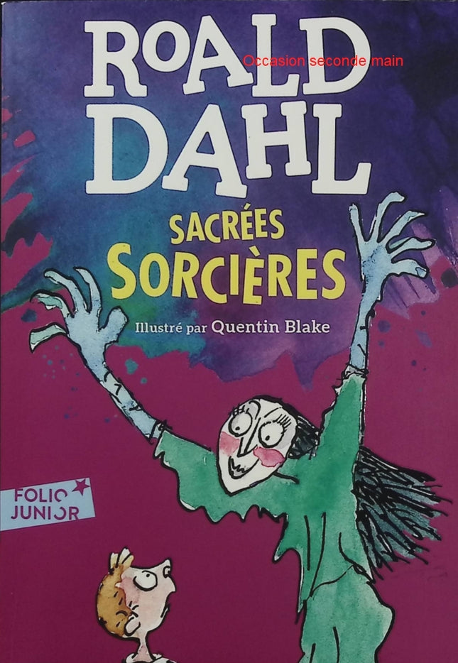 Sacrées Sorcières – Roald Dahl – roman jeunesse, sorcières, magie, aventure et humour - Livre