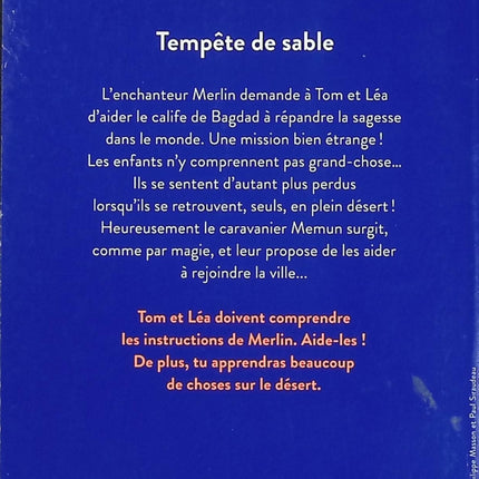 La Cabane Magique Tome 29 Tempête de sable – Mary Pope Osborne – Roman jeunesse aventure dès 7 ans d'occasion - Livre