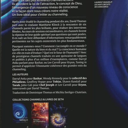 Tuning In – De Bashar à Kryon, six grands channels d’aujourd’hui – David Thomas | Spiritualité, channeling et communication avec les guides - Livre