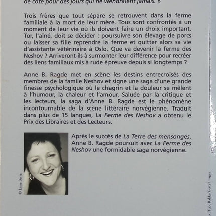 La Ferme des Neshov – Anne B. Ragde – Saga familiale norvégienne – Secrets et héritage - Livre