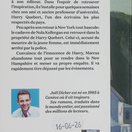 La Vérité sur l'Affaire Harry Quebert | Joël Dicker | Roman policier d'occasion - Livre