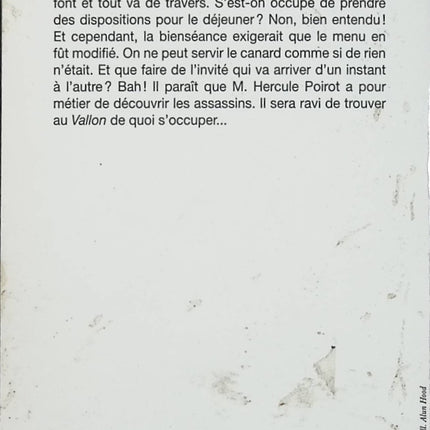 Le Vallon – Agatha Christie – Roman policier classique d’Hercule Poirot – Enquête au cœur de la campagne anglaise - Livre