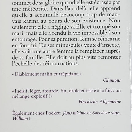 Maudit karma David Safier Roman humour fantastique - Livre