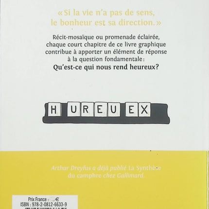 Le Livre qui rend heureux – Arthur Dreyfus – roman contemporain tendre et optimiste sur le bonheur - Livre