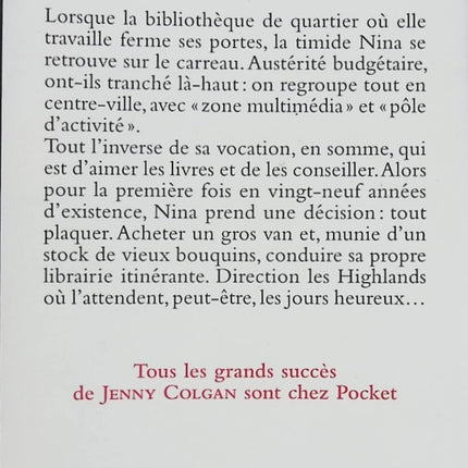 La Charmante Librairie des jours heureux - Jenny Colgan - Roman feel-good - Livre