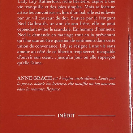 Mariages de convenance Tome 2 – Anne Gracie – Romance historique Regency – mariage arrangé et passion inattendue - Livre
