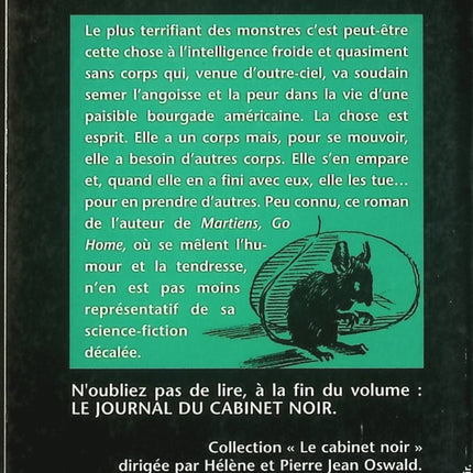 L'esprit de la chose - Fredric Brown - Roman science-fiction fantastique d'occasion - Livre