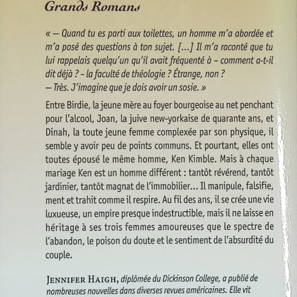 Trois femmes – Jennifer Haigh – Roman contemporain, femmes et destins croisés - Livre