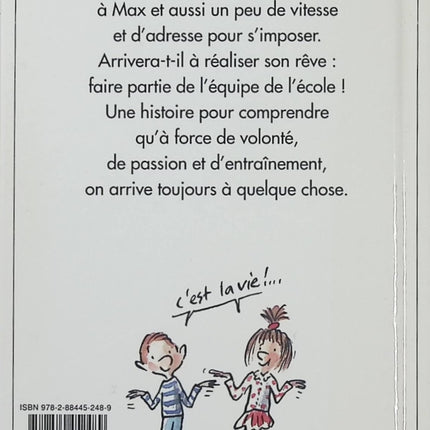Max a la passion du foot – Dominique de Saint Mars, Serge Bloch – Max et Lili, football, sport et amitié - Livre