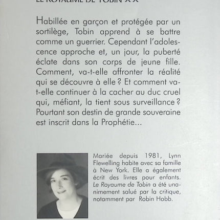 Le Royaume de Tobin, Tome 2 : Les années d’apprentissage - Lynn Flewelling - Fantasy d'occasion - Saga épique - Livre
