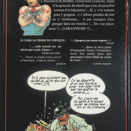 La Java des Gaspards Tome 1 - L'Égorgeoir - BD polar noir de Pierre Guilmard - Livre BD
