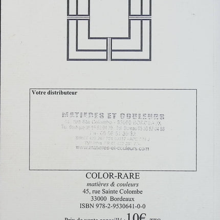 Badigeon de chaux – Sylvie Eyraud – COLOR-RARE – Guide pratique peinture à la chaux et décoration - Livre