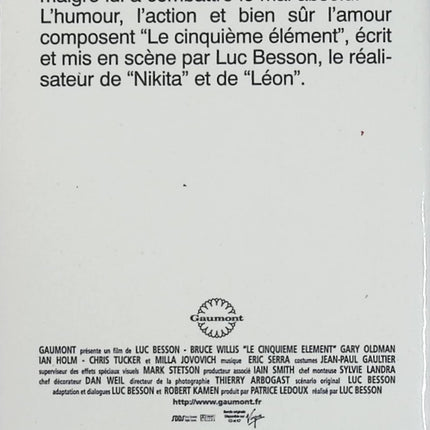 Le Cinquième Élément – Terry Bisson, Luc Besson – roman de science-fiction, aventure, film culte, Korben Dallas et Leeloo - Livre