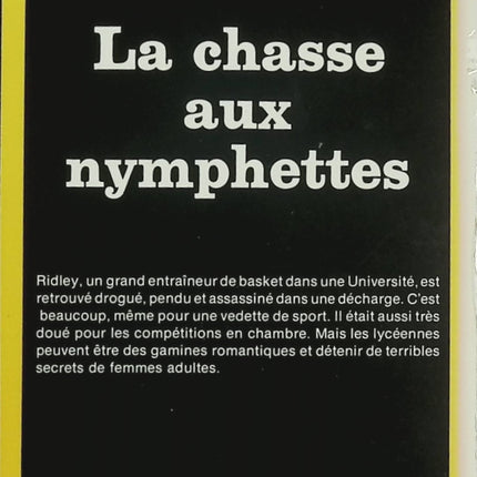 La Chasse aux nymphettes – J.A. Jance – Thriller psychologique et enquête autour d’un tueur en série - Livre