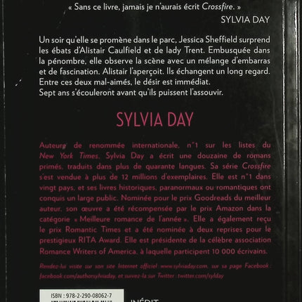 Sept ans de désir - Sylvia Day - Romance historique - Angleterre victorienne - Passion - Désir - Amour - Livre