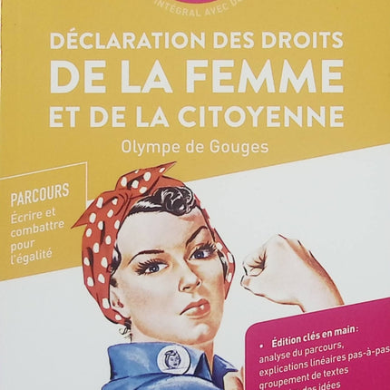 Déclaration des droits de la femme et de la citoyenne – Olympe de Gouges – Texte fondateur féministe (Étonnants Classiques) - Livre