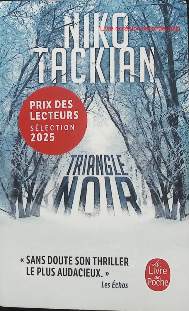 Triangle noir – Niko Tackian – Thriller français, enquête policière et suspense - Livre