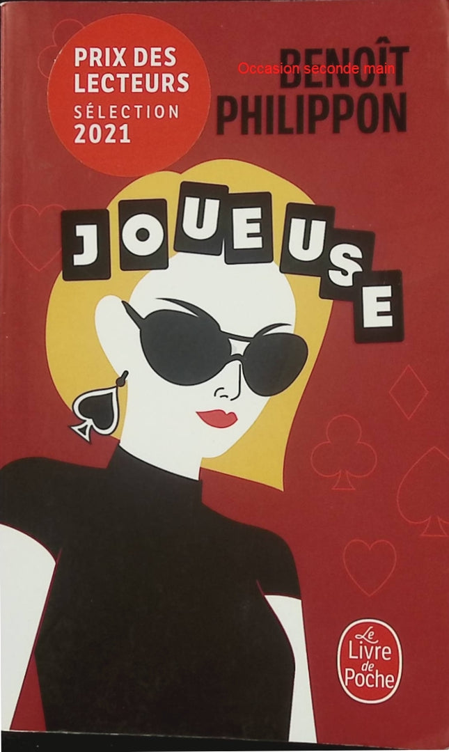 Joueuse Benoît Philippon Roman noir thriller suspense - Livre