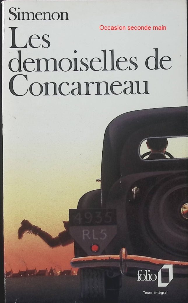 Les Demoiselles de Concarneau - Georges Simenon | Roman psychologique d'occasion | Littérature française, Bretagne, famille, drame humain, suspense psychologique - Livre