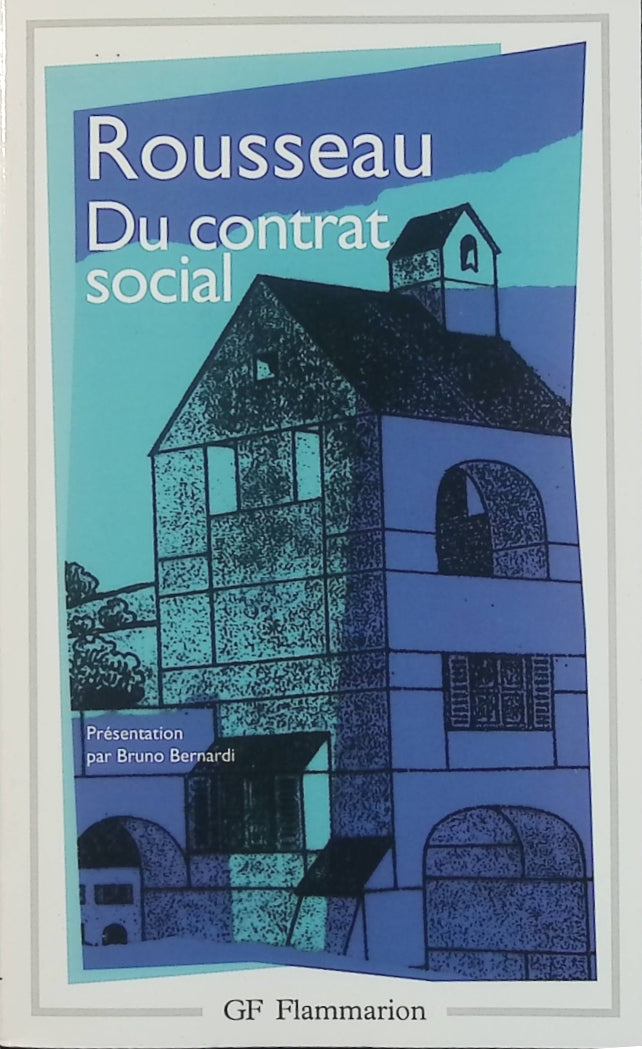 Du contrat social - Jean-Jacques Rousseau - Essai philosophique d'occasion - Texte majeur de philosophie politique - Livre