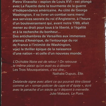 Notre espion en Amérique - Arnaud Delalande - Roman d'espionnage d'occasion - Thriller historique - Livre